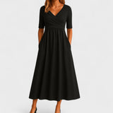 IDA | ELEGANTES MIDI-KLEID