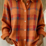 Megan | Oversize-Strickcardigan mit Knöpfen