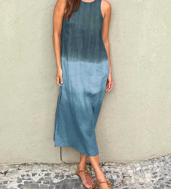 Heather - Lässiges Gradient Kleid