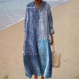 Flatterndes Sommerkleid mit Druck