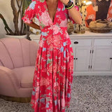 Floriana - Vibrante Blumenkleid