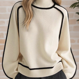 Donna | Eleganter Pullover mit Stehkragen