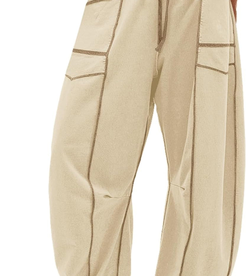 Delphine | Barrel-Pants – Weite Sommer-Loungehose für jeden Moment