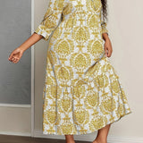 Molly - Boho-Mosaik-Kleid