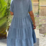 Bexley - Lässiges Sommerkleid mit V-Ausschnitt