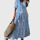 Amalia | Vintage Boho Maxikleid für den Sommer