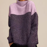 Norah | Pullover aus Baumwolle mit Stehkragen