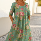 MIDI RELAX KLEID LUNA