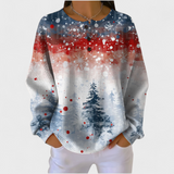 Jasmijn | Bequemer Weihnachts-Pullover mit kuscheligem Kieferndesign
