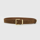 Alejandra | Women's Suede Square Buckle Belt
