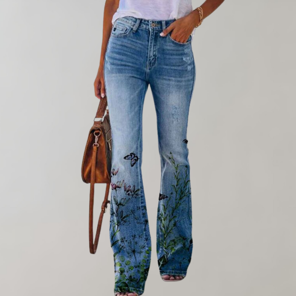 Amalia | Jeans mit hoher Taille und Schlag