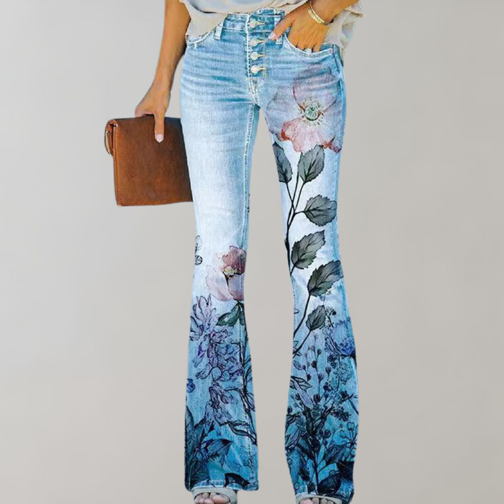 Amalia | Jeans mit hoher Taille und Schlag