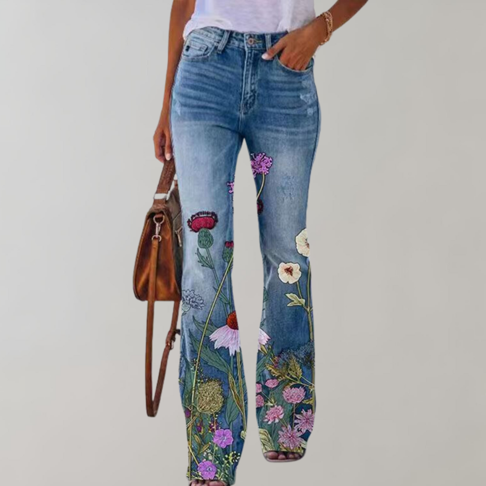 Amalia | Jeans mit hoher Taille und Schlag