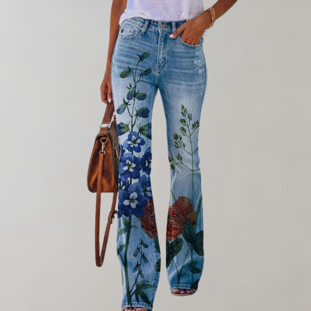 Amalia | Jeans mit hoher Taille und Schlag