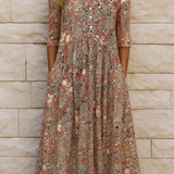 Harlow | Elegantes Kleid mit V-Ausschnitt