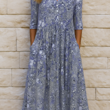 Harlow | Elegantes Kleid mit V-Ausschnitt