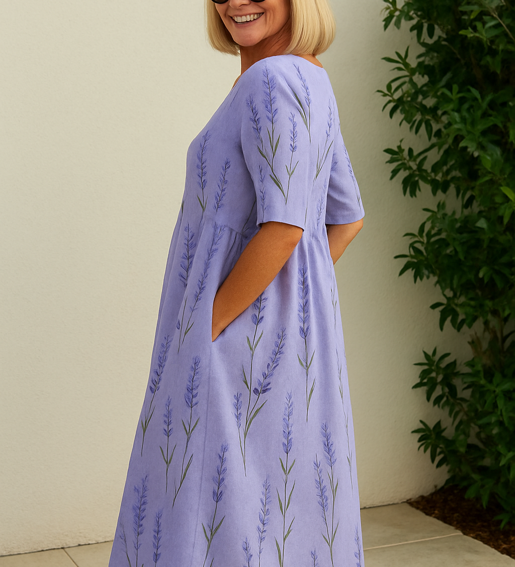 MIDI RELAX KLEID LUNA