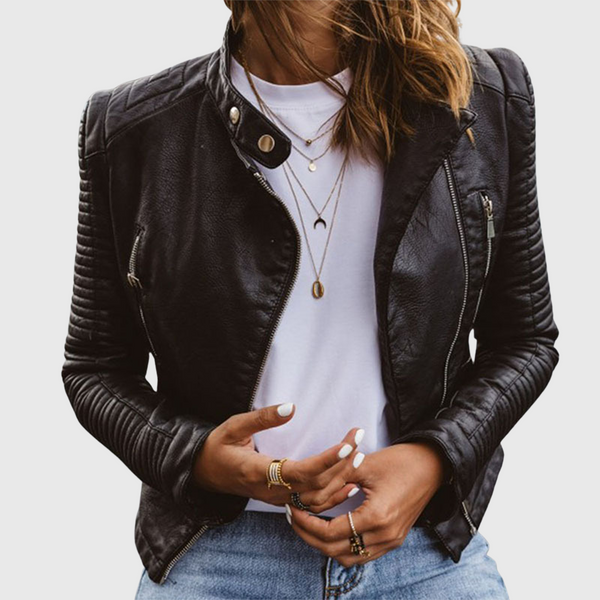Janet | Jacke aus echtem Leder
