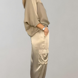 Finley - Lounge-Set Cargo Seide