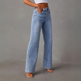 Vera | WEITE JEANS MIT HOHER TAILLE