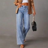 Vera | WEITE JEANS MIT HOHER TAILLE