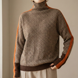 Eleanor | Hochkragen Herringbone Luxe