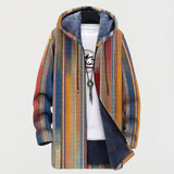 Kerstin™ | Gestreifte Hoodie-Jacke