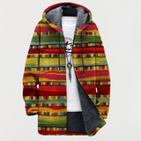 Silke™ | Ethnisch gestreifte Kapuzenjacke