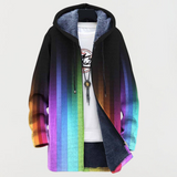 Anke™ | Kapuzenjacke mit Regenbogen-Farbverlauf