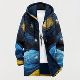 Ilona™ | Hoodie mit Sternenhimmel-Design