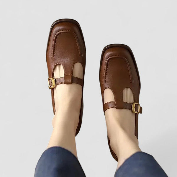 Kyrahnae | Orthopädische Mary-Jane-Schuhe mit T-Riemen