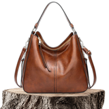 Lisa™ | Zeitloser Lederhandtasche