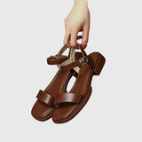 Kaia - Orthopädische Leder-Sandalen