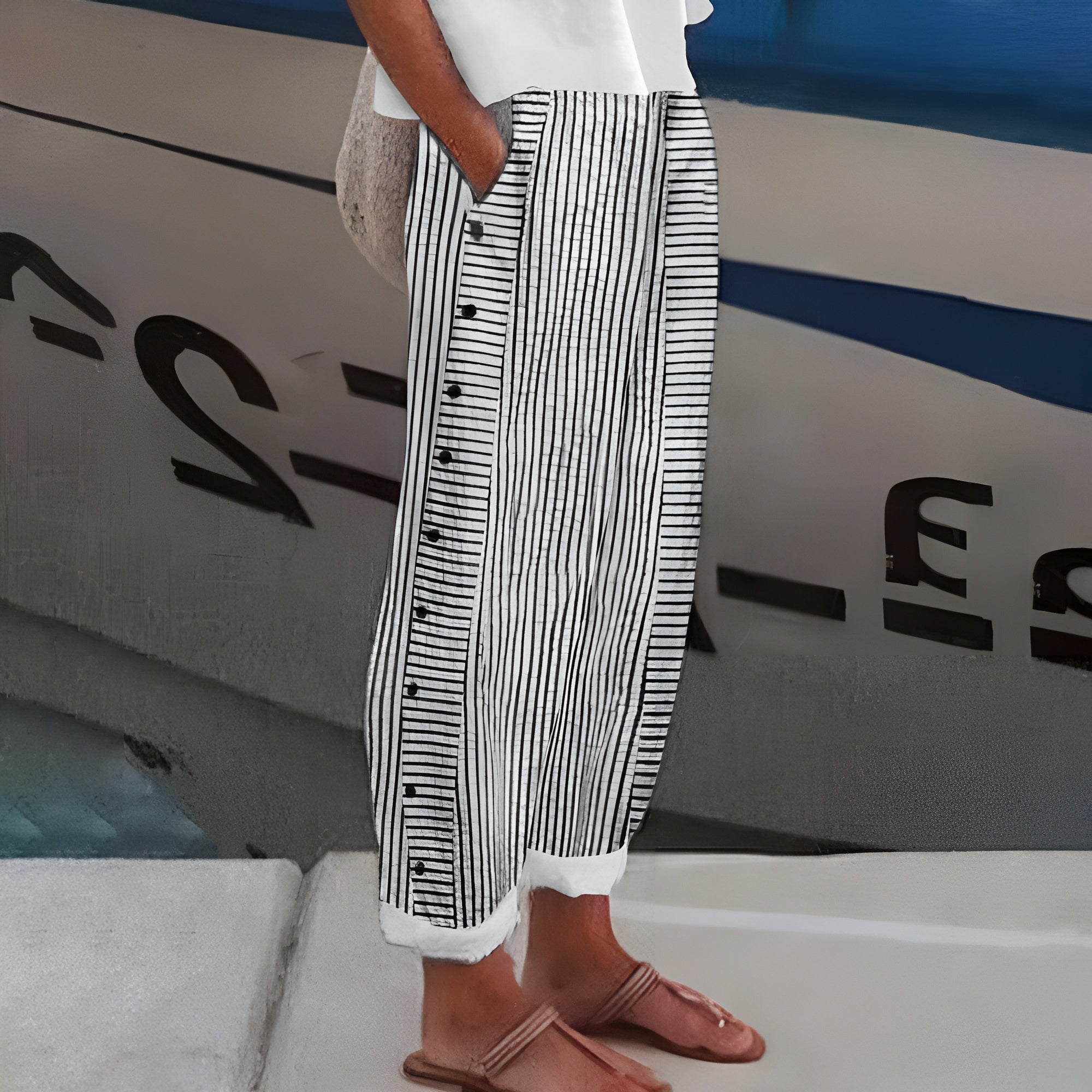 Henrietta | Leichte Leinenhose