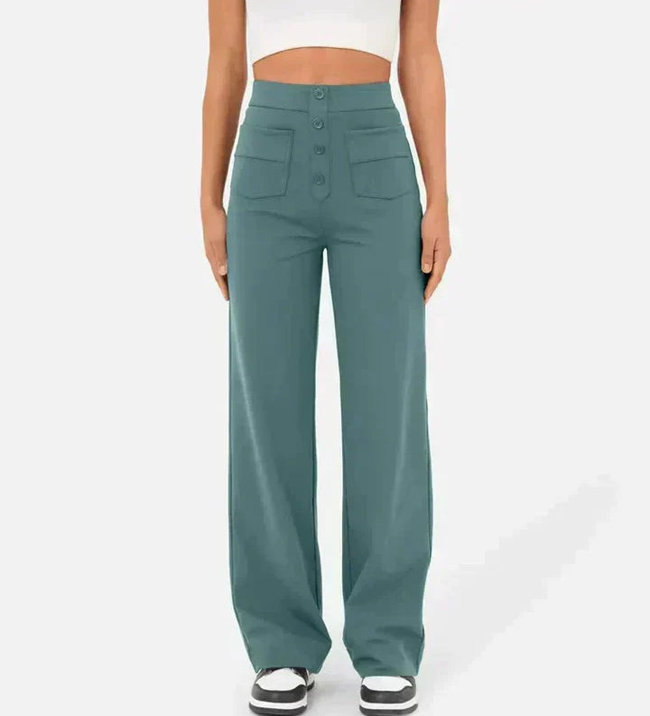Selina | Elastische Hose mit hoher Taille
