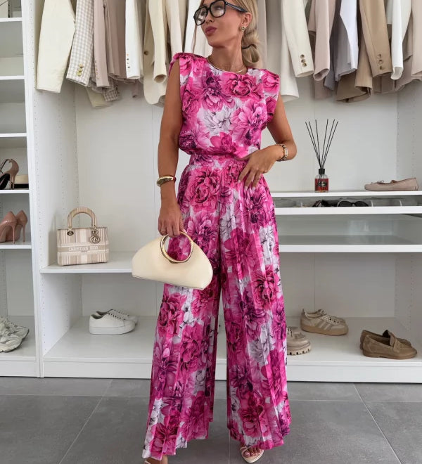 Marian - Elegantes Plissee-Ensemble