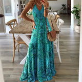 Gweneth - Ärmelloses Boho-Kleid