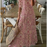 Michaela - Boho Kleid mit Bauchbedeckung