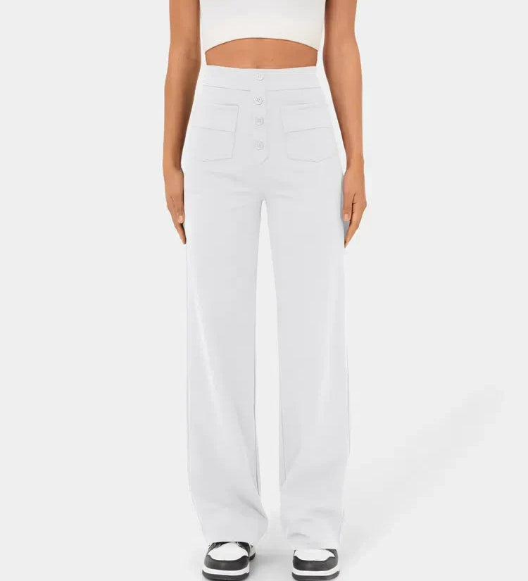 Selina | Elastische Hose mit hoher Taille